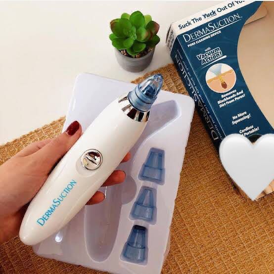 4 in 1 Derma Vacuum Suction Blackhead/Acne/Oil/Pore Cleaner 🌞💁♀️