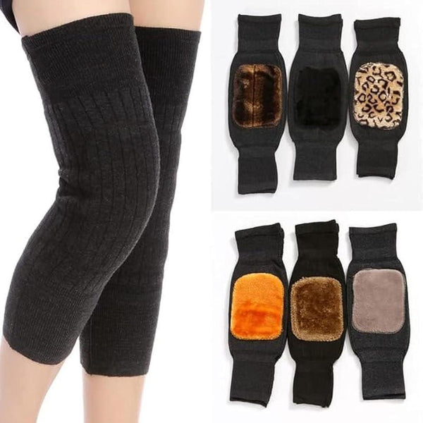 Adjustable Cashmere Wool Knee Warmers