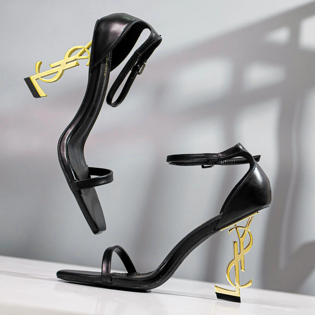 YSL Black Opyum Heel (Original with Bag)