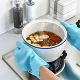 MagicScrub™ 4 Pcs Silicone Washing Gloves (Buy One Get One Free)